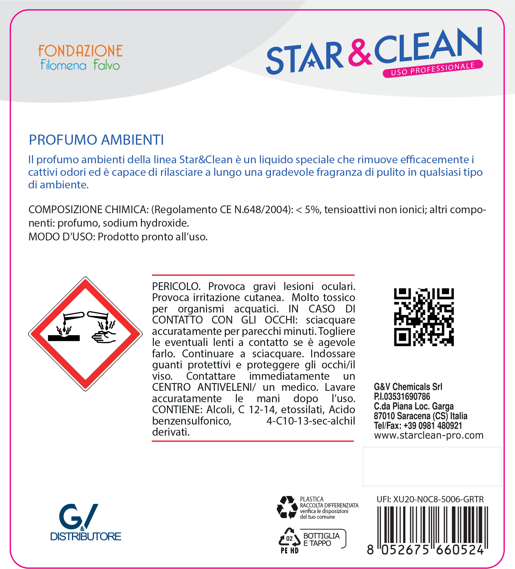 STAR CLEAN 216 - PROFUMO AMBIENTI